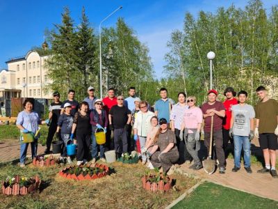 Ассамблея народов Якутии провела благотворительную акцию «Сад детства» в Мирном