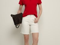 Джинсовые шорты удлиненные