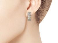 Серьги из желтого золота с бриллиантами э0301сг02159700