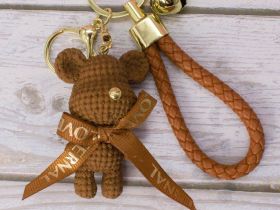 Брелок "Fashion mouse", brown