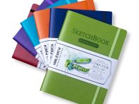 Скетчбук для акварели Малевичъ 14,5х19,5 18 л 200 г, 100% хлопок, фиолетовый