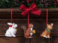 Villeroy & Boch Набор елочных игрушек 3 предмета 6 x 7 см, Nostalgic Ornaments Villeroy & Boch