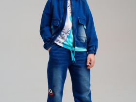 Брюки трикотажные для мальчиков