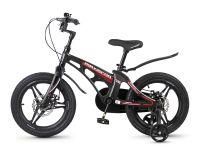 Детский велосипед Maxiscoo Cosmic Deluxe 16, год 2026, цвет Черный