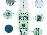 Надувная доска для SUP-бординга FUNWATER New Tiki 11