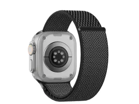 Ремешок WiWU CloudFelx для Apple Watch 44/45/46/49mm нейлон (WB501) (черный)