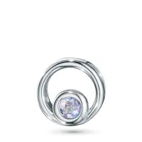 Классическая подвеска из серебра э0612пд05114600_white