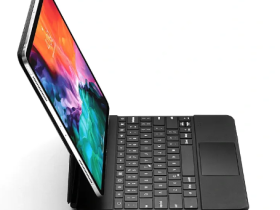 Чехол-клавиатура WIWU Magic Keyboard для Apple iPad 10 (2022)/iPad 11 (2025) русская раскладка (MK002) (черный)