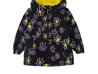 Куртка детская текстильная с полиуретановым покрытием для девочек (ветровка)