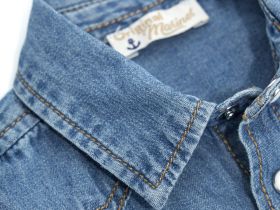 Рубашка с коротким рукавом для маленького мальчика