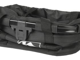 Быстросъемная складываемая сумка на руль с ручками для переноски ACME M-Wave HB384 (черный 20 литров)