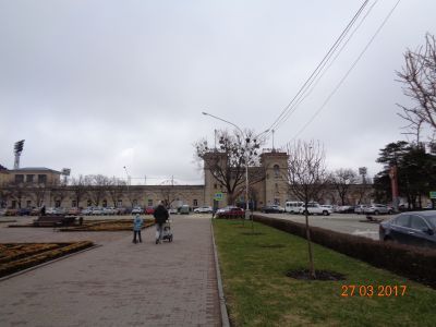 Западная трибуна стадиона "Динамо" (с подтрибунными помещениями)