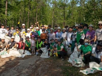 В Якутске прошел экологический субботник «Мусору.Нет»