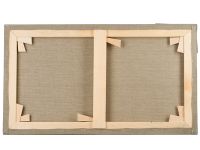 Холст на подрамнике грунтованный Туюкан мелкозернистый 25x45 см