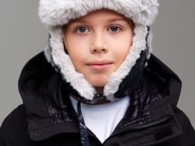 Шапка текстильная для мальчиков