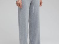 Трикотажные брюки с шерстью