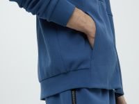 Худи на молнии свободного силуэта