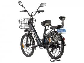 Электровелосипед Eltreco Green City e-Alfa New, год 2024, цвет Коричневый