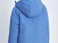 Двусторонняя утепленная куртка прямого кроя