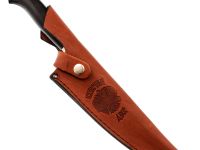 Нож "Шеф-де-Беф", сталь дамаск, рукоять граб