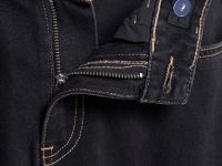 Джинсы с карго-карманами для девочек, Черный