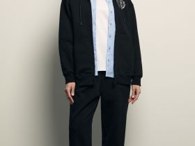 Худи на молнии из хлопка