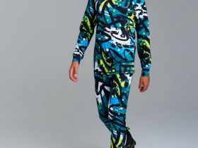 Термокомплект трикотажный для мальчиков: брюки, толстовка для эпизодического использования