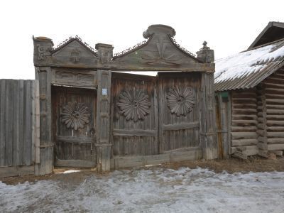 Усадьба Матвеева С.П. - ворота