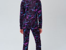 Термокомплект трикот. для девочек: фуфайка (футболка) с длин. рук, брюки для эпизод. использования