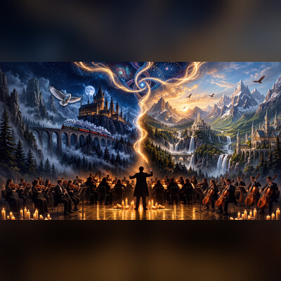 Неоклассик Оркестр и Хор. 3000 свечей. Вселенная Гарри Поттера и Властелина Колец