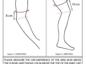 Защита колена Gain Fast Forward Rookie Pro (L)