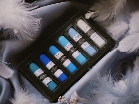 Набор пастели сухой nuance., Don’t Be Blue, 6 шт (синие)