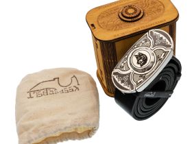 Ремень-нож Охотник Keeperbelt, нержавеющая сталь