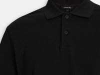 Базовое поло из хлопка прямого силуэта