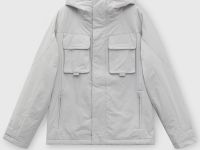 Утепленная куртка с капюшоном