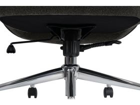 Офисное кресло Вернер Букле Темно-Серый/xром