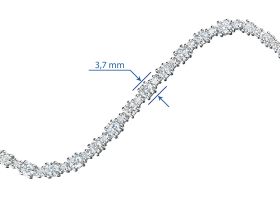 Колье из белого золота э4712кл10200904