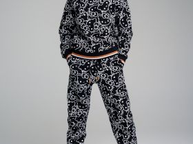 Комплект трикотажный для девочек: толстовка, брюки