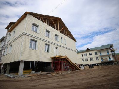 Новое здание дома-интерната для престарелых и инвалидов в селе Намцы сдадут досрочно