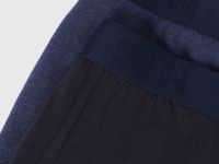 Трусы-транки со средней посадкой, 2 шт., Синий