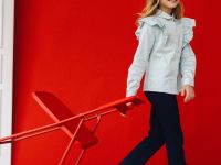 Блузка с длинным рукавом для девочки