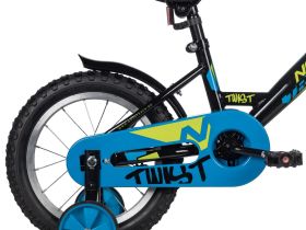 Детский велосипед Novatrack Twist 14, год 2025, цвет Черный