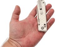 Складной нож SRM Rubik Large 7228B-GT, сталь 14C28N, рукоять G10