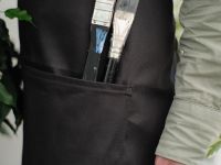 Фартук хлопковый "Свободный художник", Красный Карандаш