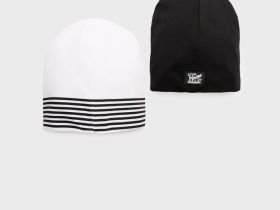 Шапка трикотажная для девочек, 2 шт в комплекте