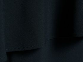 Платье-кейп, Черный