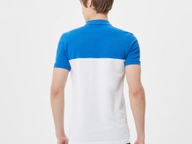Мужское поло Lacoste приталенного кроя