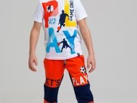 Фуфайка трикотажная для мальчиков (футболка)