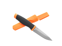 Нож Ganzo G806 черный c оранжевым, G806-OR