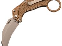 Складной нож Reate EXO-K, сталь N690, рукоять Tan Aluminum